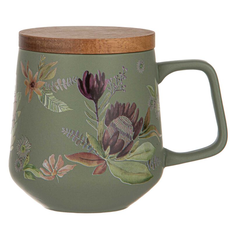 Ladelle Leura Mug & Coaster Set image number 1