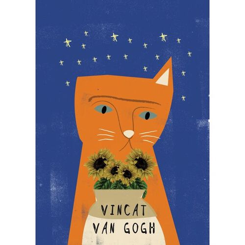 Vincat Van Gogh Card
