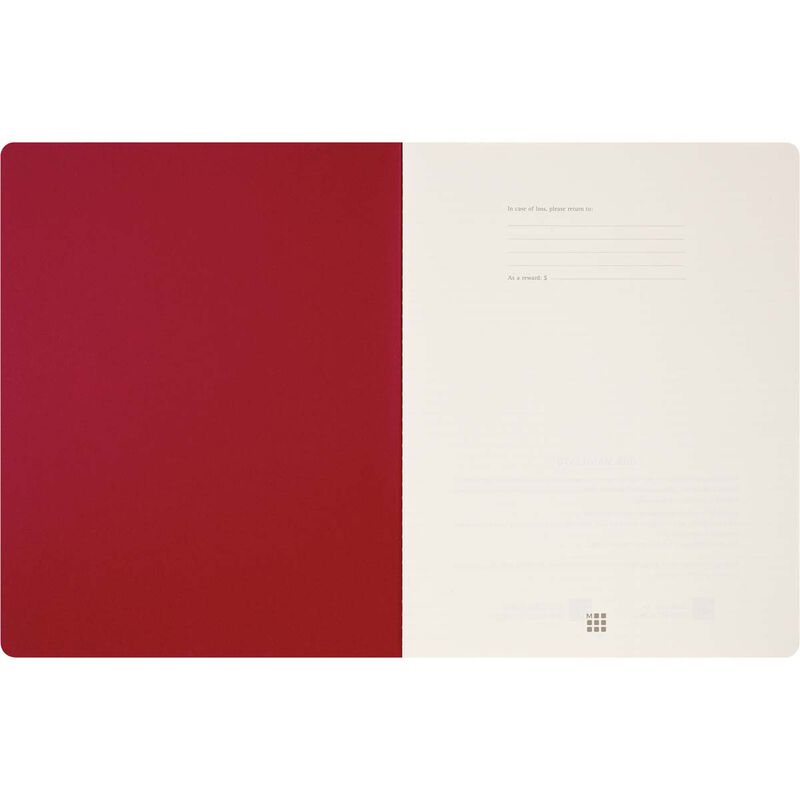Moleskine Cahier Journal Student XXL Ruled Red image number 1