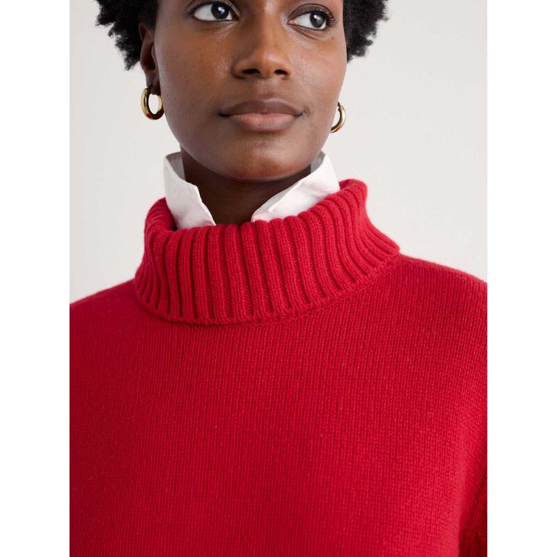 Seasalt Cornwall Braque Jumper Carmine image number 2