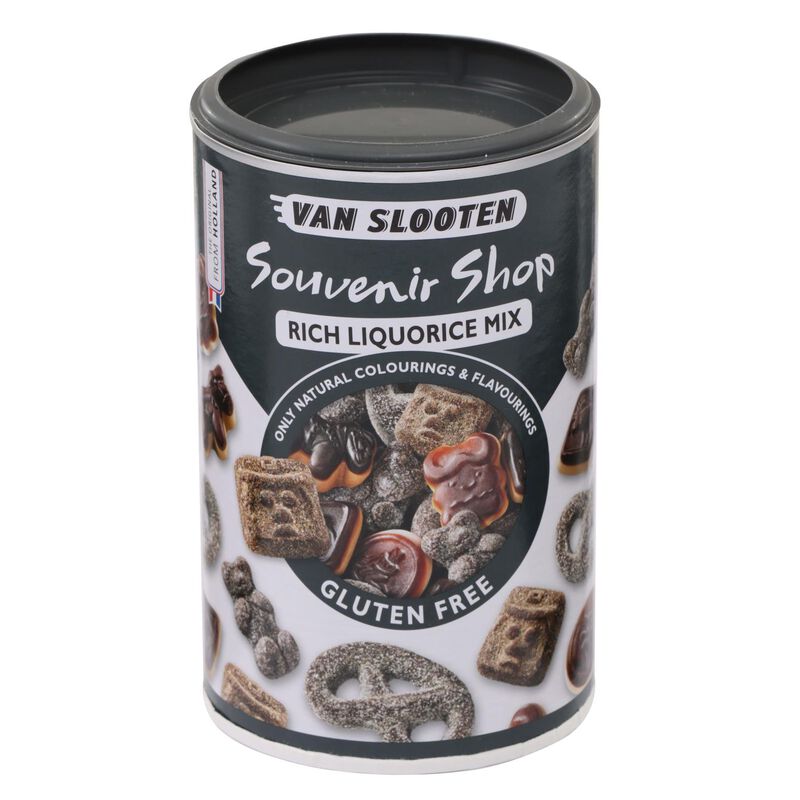 Van Slooten Souvenir Shop Licorice Mix 200g image number 0