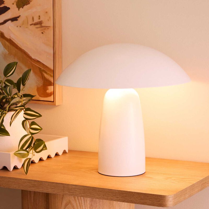 Amalfi Marley Table Lamp - White image number 1