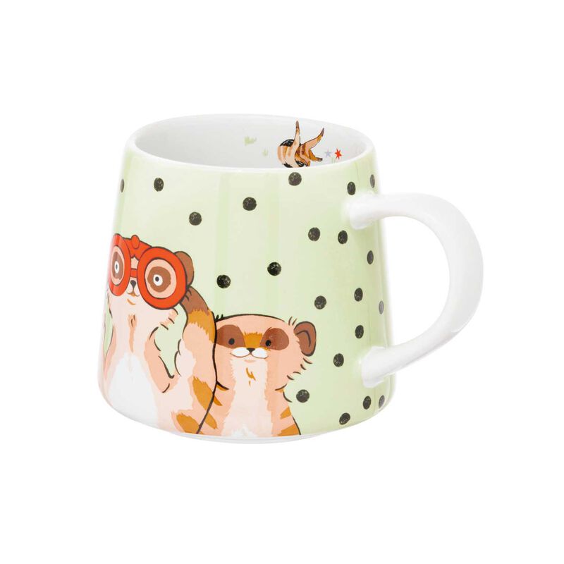 Cath Kidston Meerkats Green Billie Mug image number 1