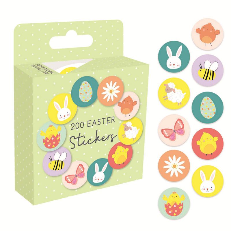 Image Gallery Easter: 200 Sticker Box image number 0