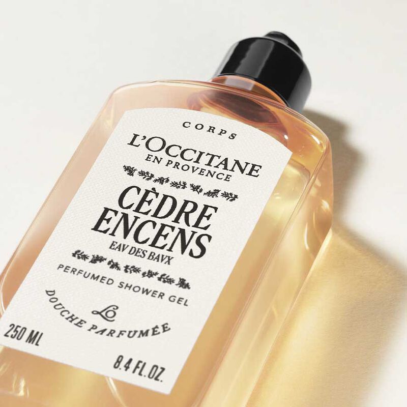 L'Occitane C&egrave;dre Encens Perfumed Shower Gel 250ml image number 1