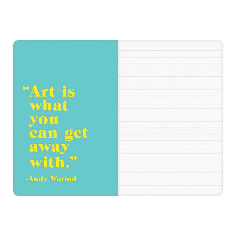 Galison Andy Warhol Mini Notebook Set image number 2