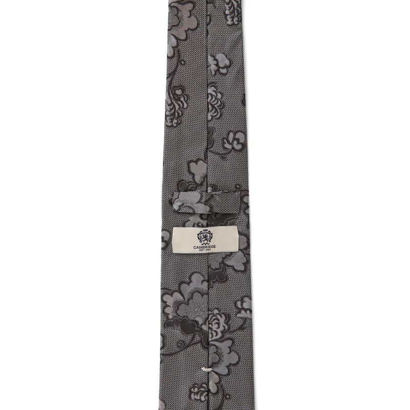 Cambridge Jacquard Floral 7.5cm Tie image number 5