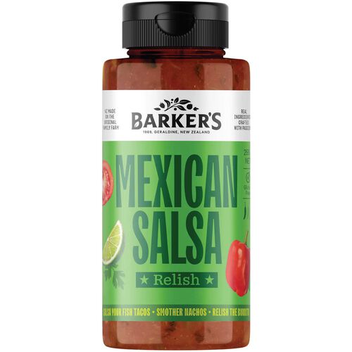 Barker's Mexican Salsa Squeezy Relish 255g