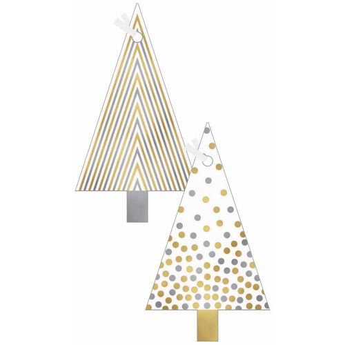 Image Gallery Christmas Tree Gift Tags 10 Pack