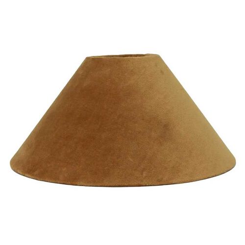 French Country Coolie Velvet Shade Gold 35cm
