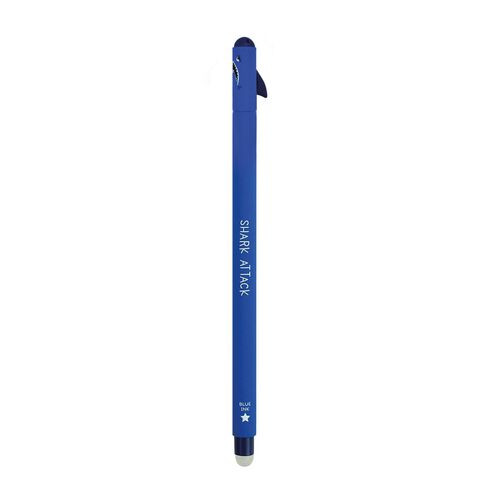 Legami Shark Erasable Pen - Blue Ink