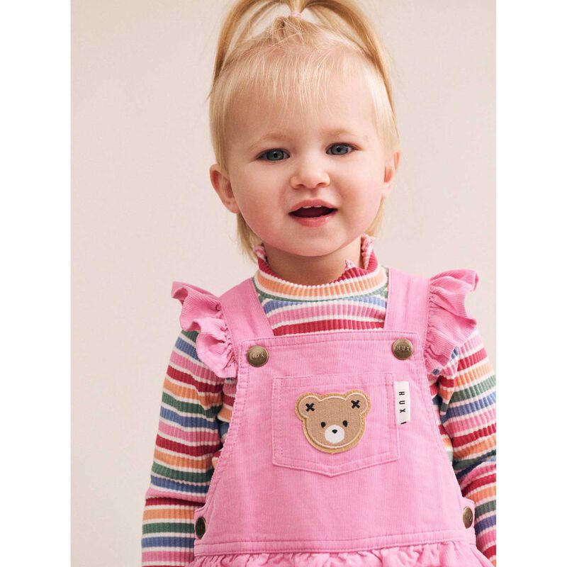Huxbaby Tutti Frutti Stripe Rib Skivvy 6M-2Y image number 3