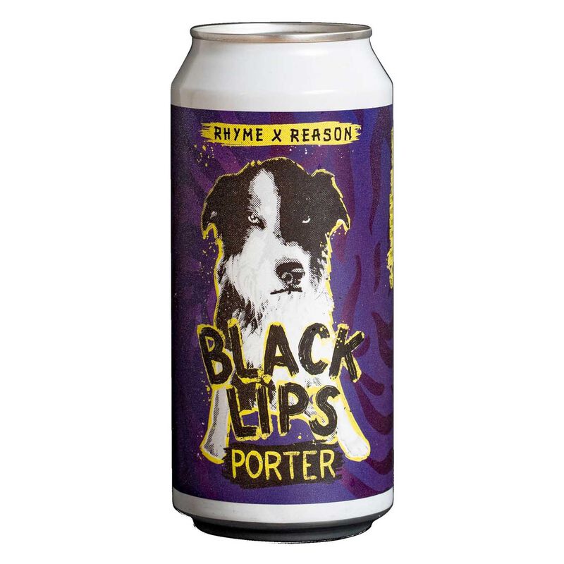 Rhyme X Reason Black Lips Porter 5.2% 440ml image number 0