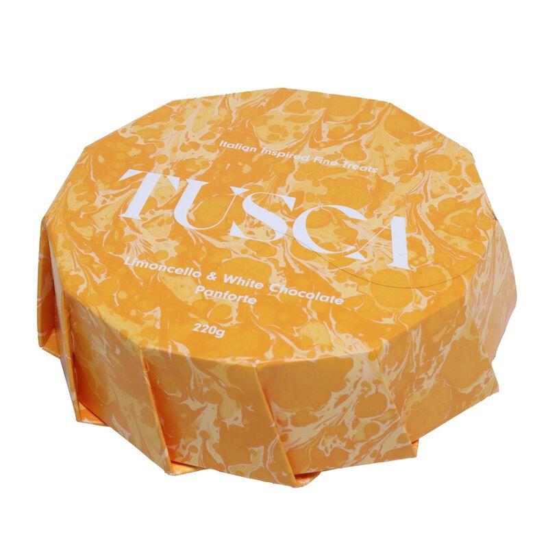 Tusca Limoncello & White Chocolate Panforte 220g image number 0