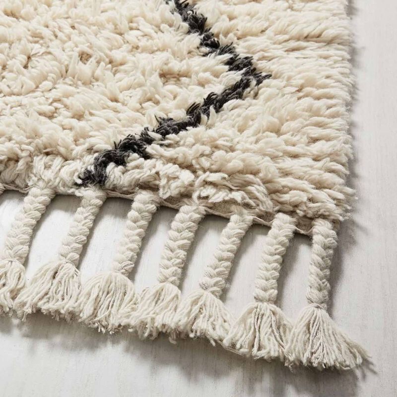 West Elm Souk Rug Graphite 244x305cm image number 1