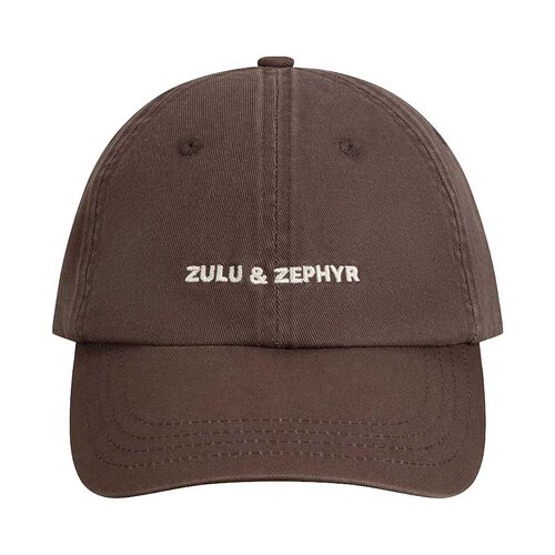 Zulu & Zephyr Cocoa Canvas Cap