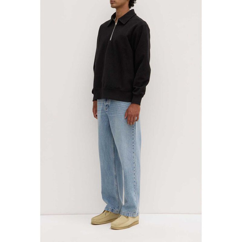 Assembly Label Ryder Fleece Sweat Black image number 3