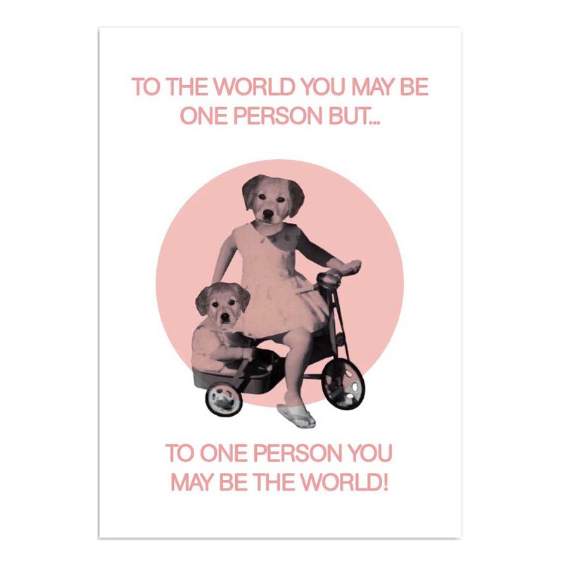 Poppy Card - To The World image number 0