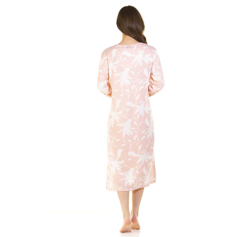 La Marquise Floral Deluxe Long Sleeve V-Neck Nightdress image number 4