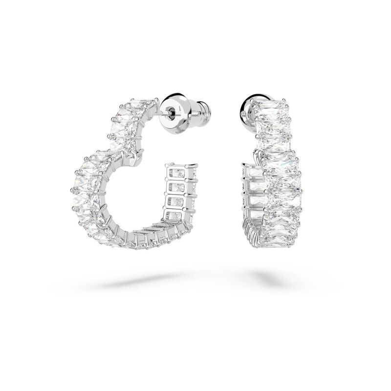 Swarovski Matrix Hoop Earrings image number 0