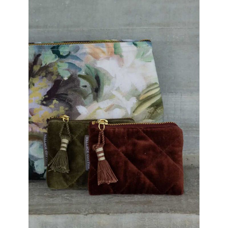 Wallace Cotton Maison Velvet Pouch image number 1
