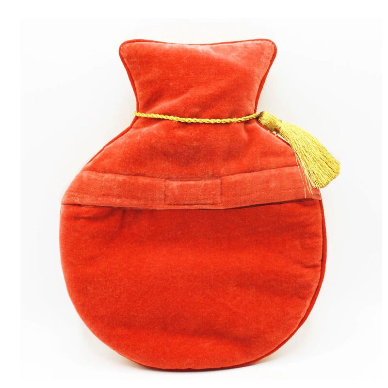 House Of Disaster Posy Orange Hot Water Bottle image number 1