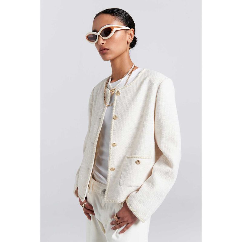 Karen Walker Bouclé Jacket image number 2