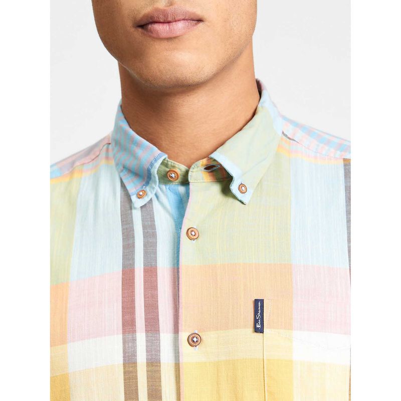 Ben Sherman Large Madras Check Shirt image number 2