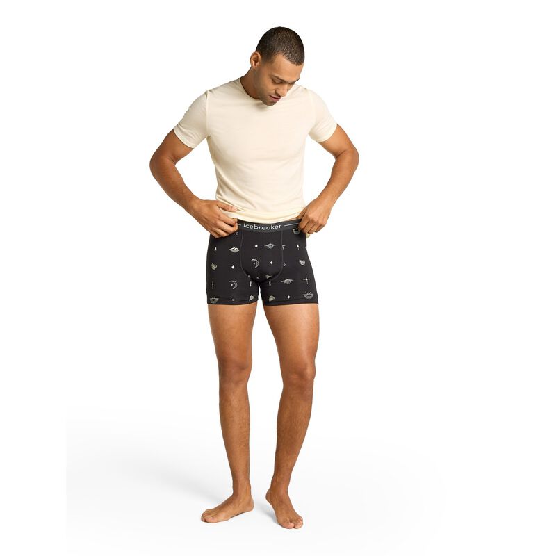 Icebreaker M Merino 150 Anatomica Boxers Explore More AOP image number 7