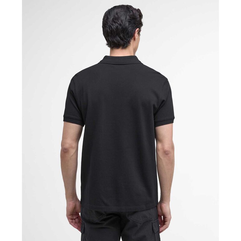 Barbour International Baynes Knit Placket Polo Shirt image number 1