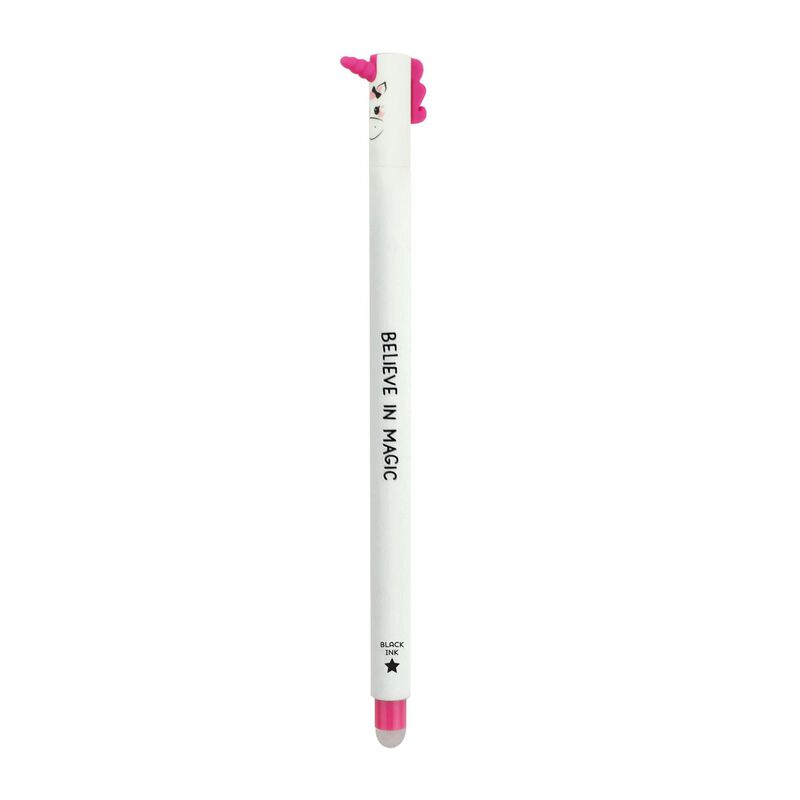 Legami Unicorn Erasable Pen - Pink Ink image number 0
