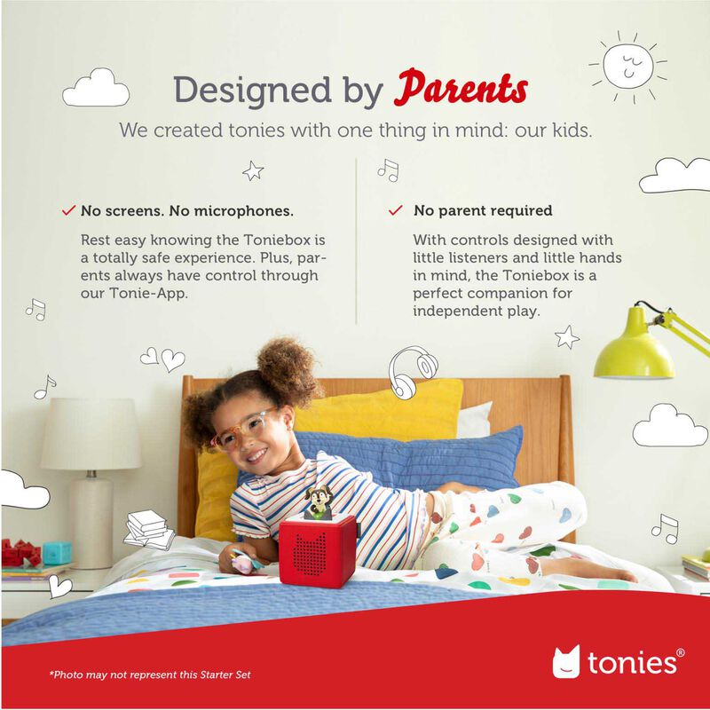 tonies Toniebox Playtime Puppy Starter Set - Red image number 3