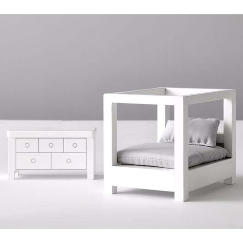 Pottery Barn Kids Dollhouse Accessory Set Bedroom