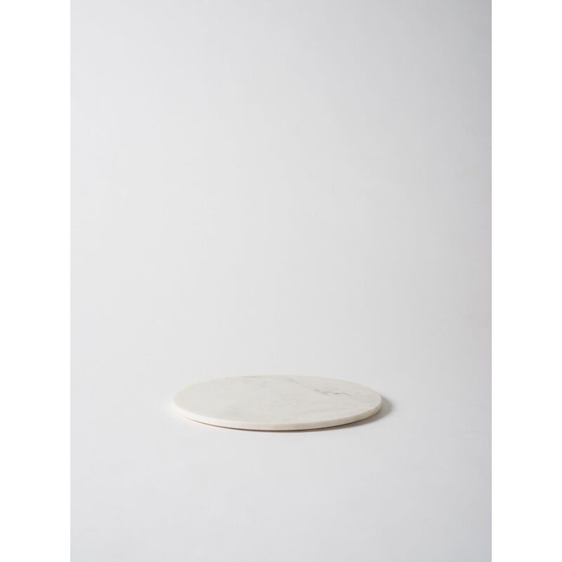 Città Marble Round Board White L 35cmdiax1.5cmh image number 1