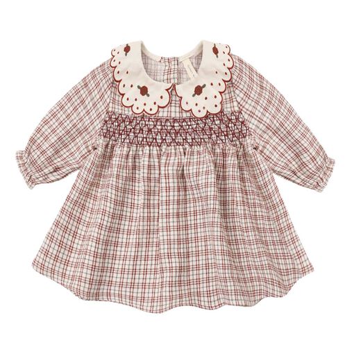 Quincy Mae Callie Dress Christmas Plaid 2-5Y