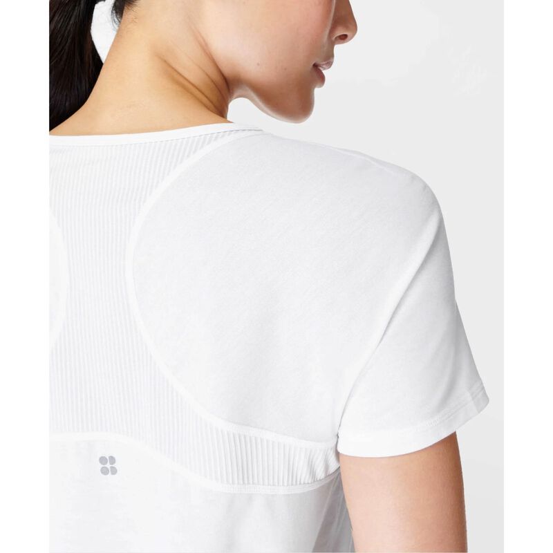 Sweaty Betty Breathe Easy T-Shirt White image number 2