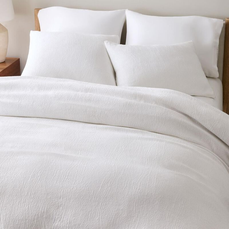West Elm Tencel Cotton Matelasse Euro Sham image number 2