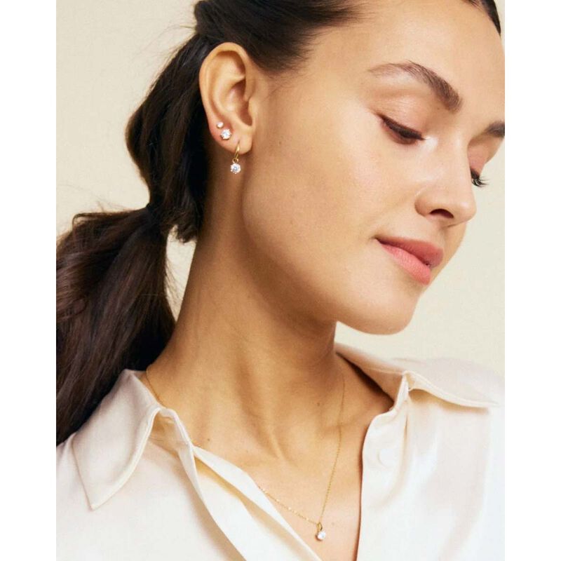 Edblad Crown Studs Gold image number 1