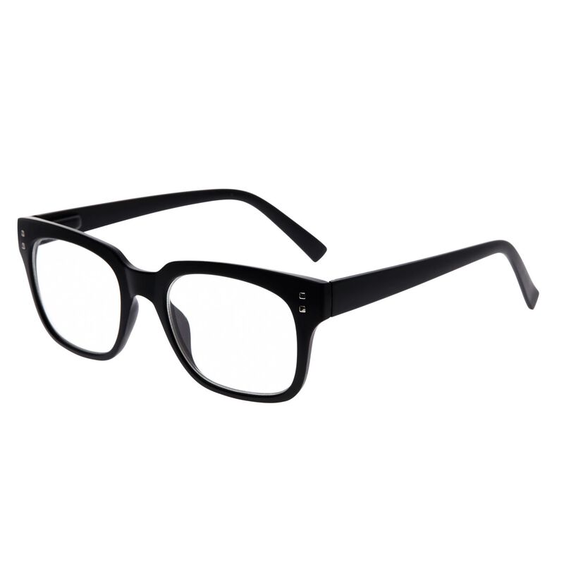Daily Eyewear 6am - Black Reading Glasses image number 0