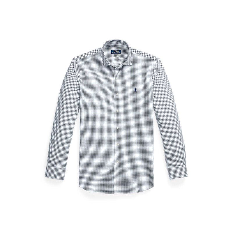 Polo Ralph Lauren Custom Fit Plaid Stretch Poplin Shirt image number 2