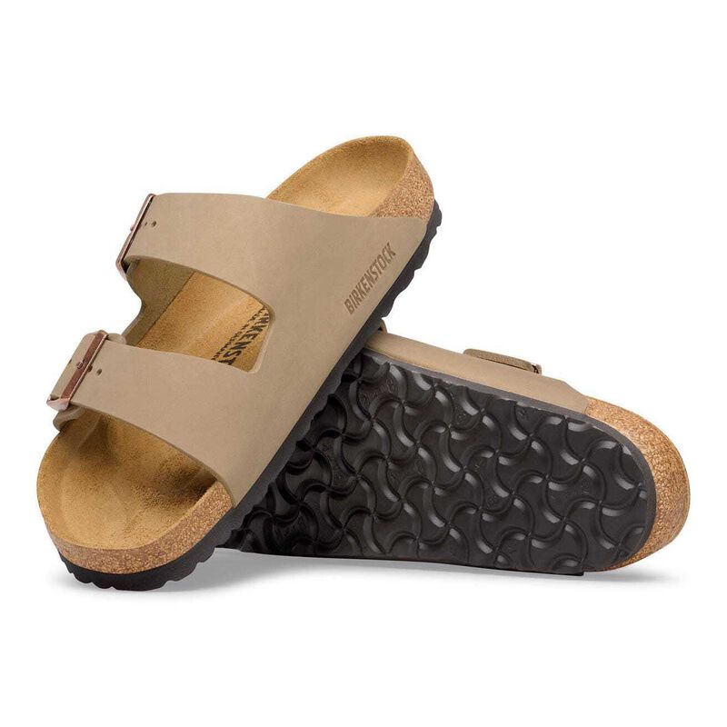 Birkenstock Arizona Oiled Leather Tobacco Regular Width Sandal image number 2
