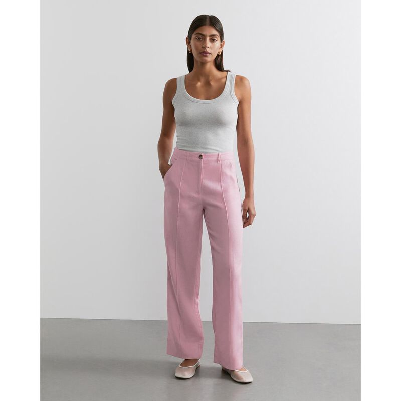 JAG Kayla Linen Pintuck Pant image number 10