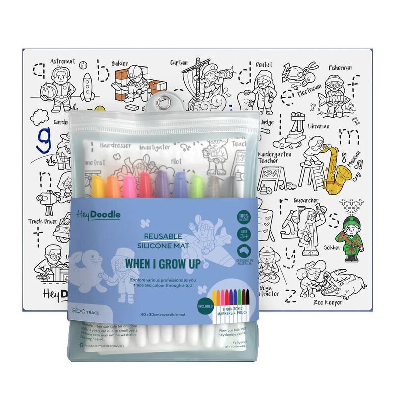 Hey Doodle When I Grow Up Playmat Large image number 0