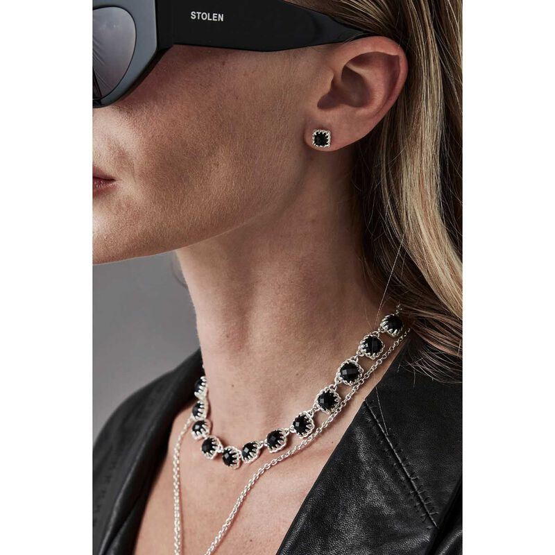 Stolen Girlfriends Club Mini Claw Studs Onyx image number 1