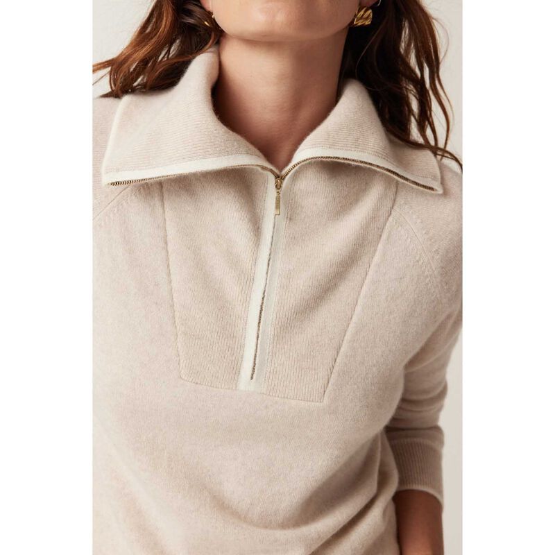Cable Cashwool Track Jumper image number 2