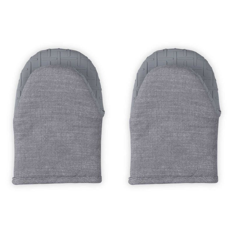 Le Creuset Oven Mitt 21cm Set of 2 - Charbon image number 1