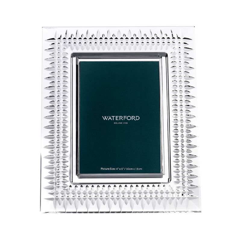 Waterford Lismore Diamond Picture Frame 4x6" image number 0