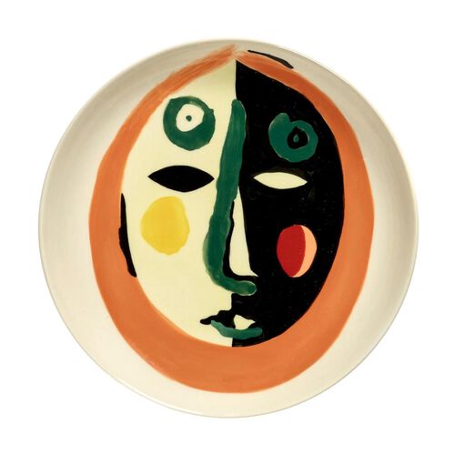 Ottolenghi Feast Plate M Face 1 Set Of 2
