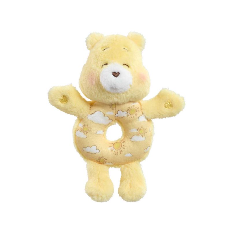 Care Bears Baby Ring Rattle - Funshine Bear image number 2