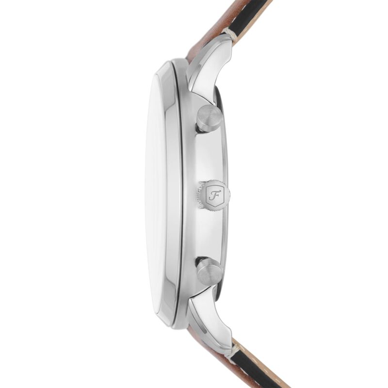 Fossil Neutra Chronograph Tan LiteHide&trade; Leather Watch FS5963 image number 2